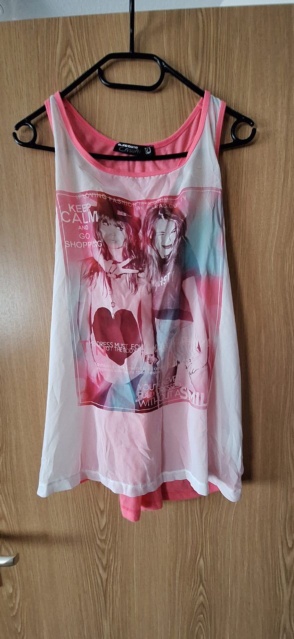 Blind Date Casual Luftiges Sommertop  Size L