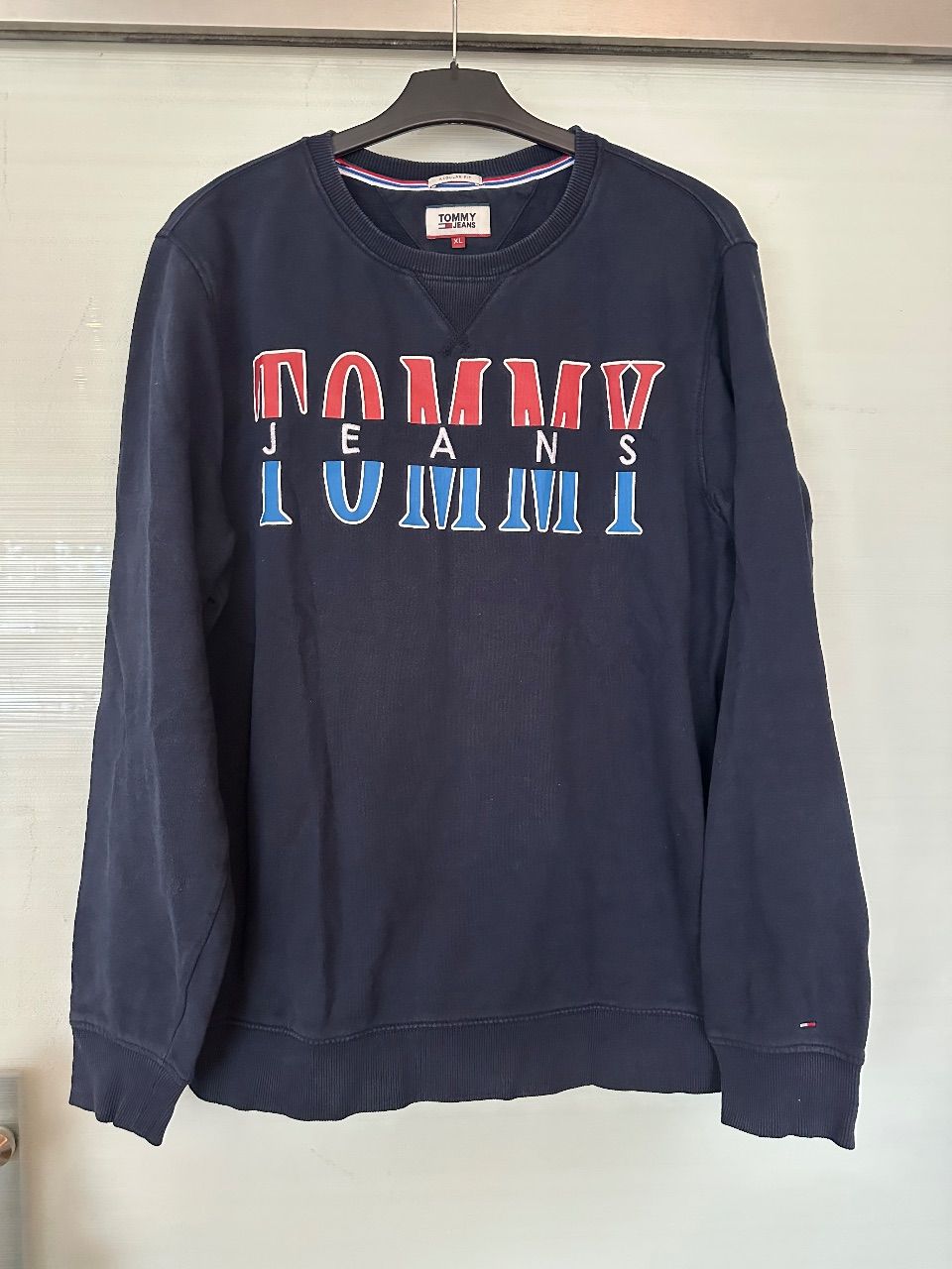Tommy Hilfiger Tommy Jeans Sweatshirt Dunkelblau Herren Size XL