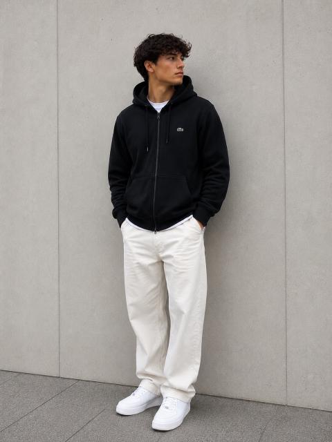 Lacoste Lacoste Zip Hoodie Size M