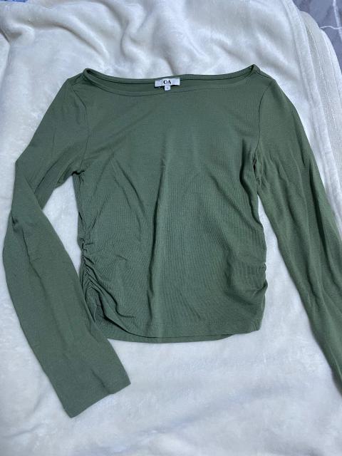 C&a Grünes top Size S