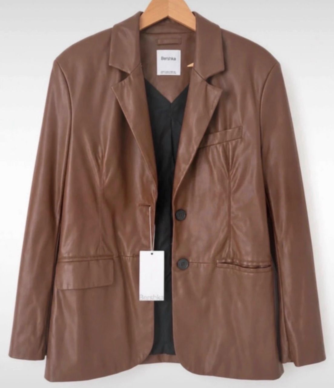 Bershka  Leder Blazer  Size XS