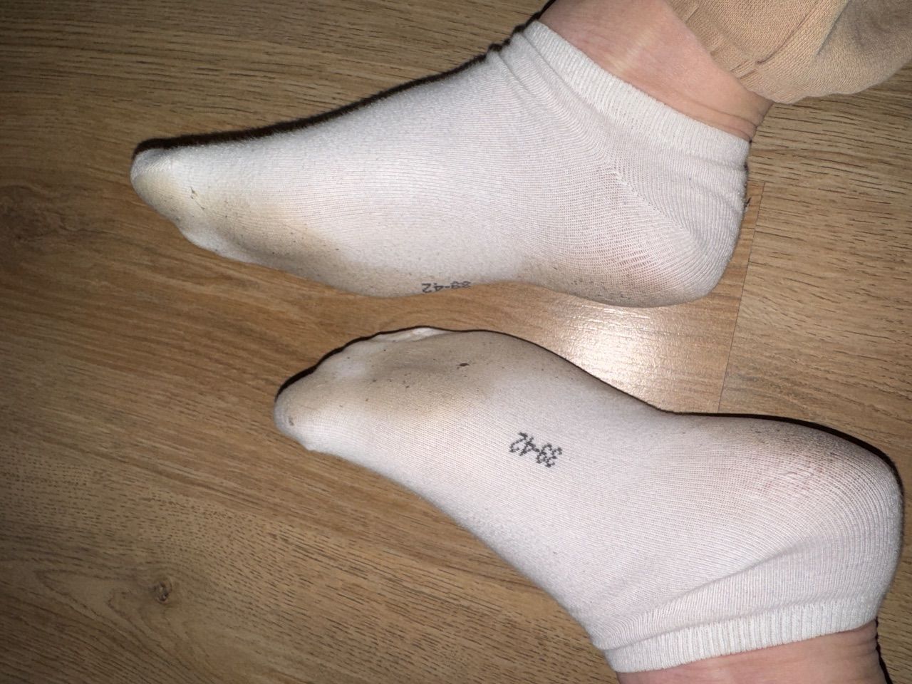 Weiße Sneaker Socken