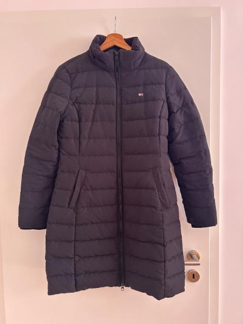 Tommy Hilfiger Tommy Jeans Damen-Steppmantel / Mantel Gr. M Schwarz Size M
