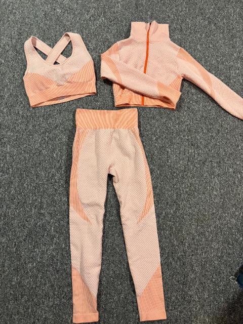 Rosanes 3 teiliges Sportset, Leggings - SportBH- Weste Size M