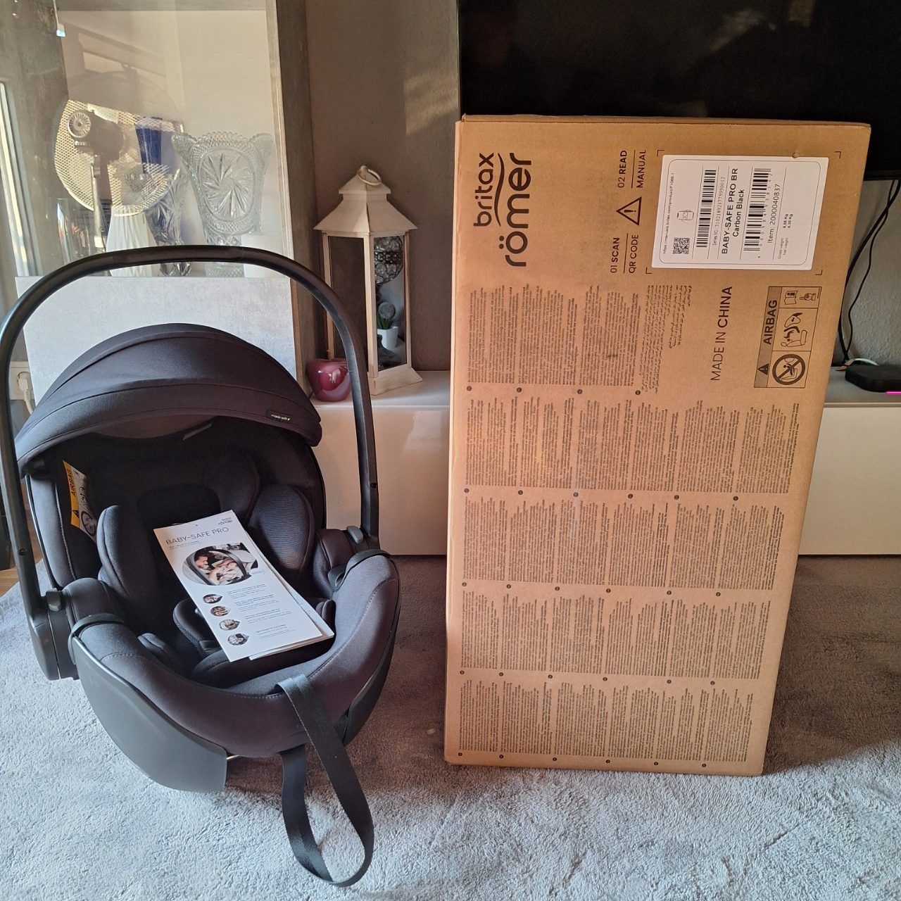 Britax römer  Britax Römer Baby-Safe I-Size Babyschale deep black Neu