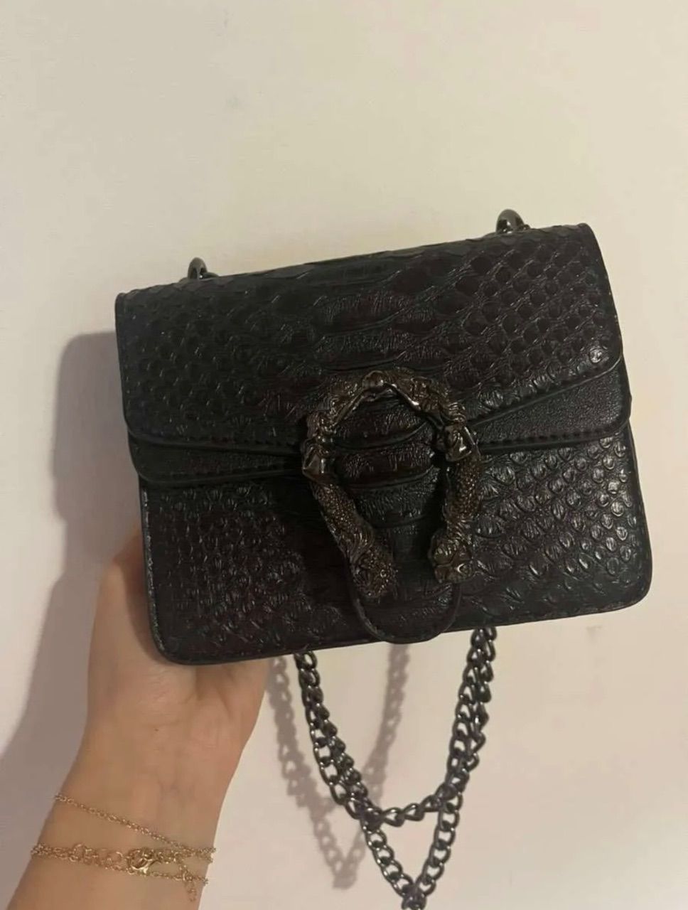 Stylische Hufeisen Umhänge Tasche