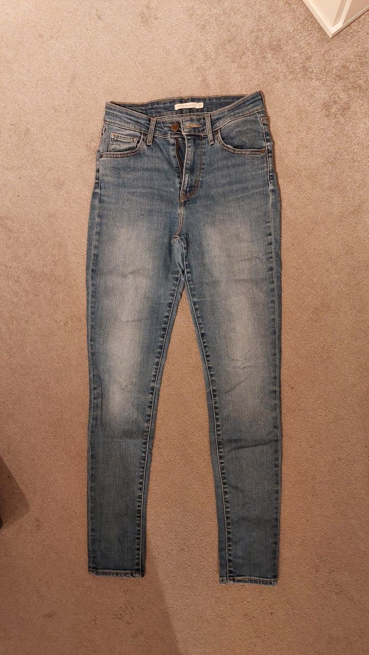 Levis Blaue Levis Skinny Jeans Gr.26 Size S