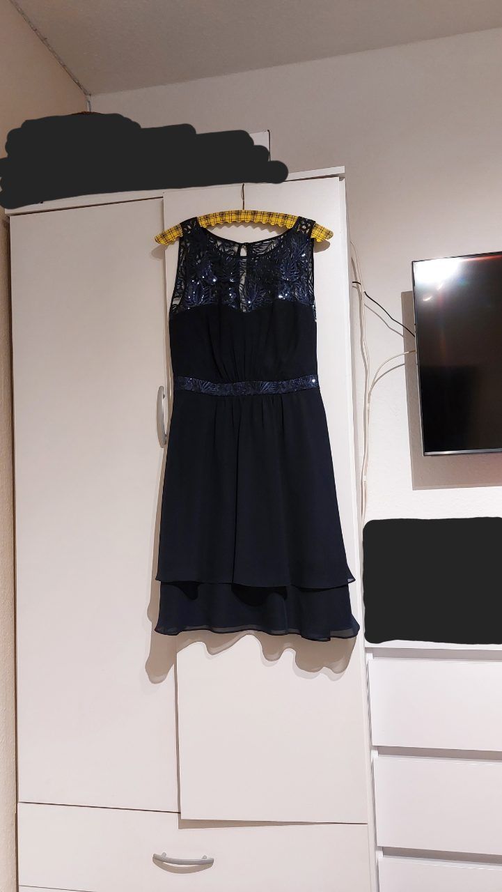 Vera Mont Blaues Cocktailkleid Vera Mont Gr.M Size M
