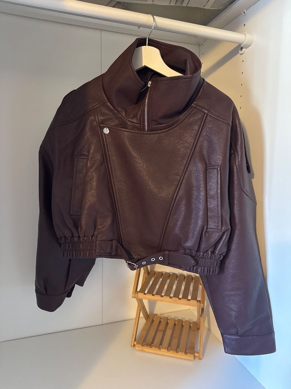 Drôle de copine  Kunstlederjacke • Bikerjacke Oversize Size S