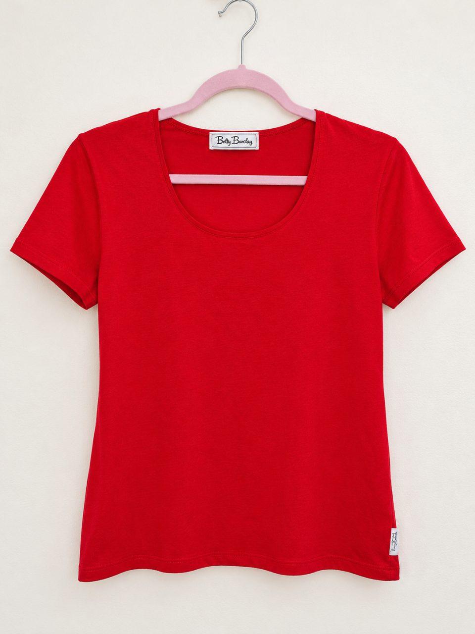 Rotes T-Shirt von Betty Barclay – Kurzarm