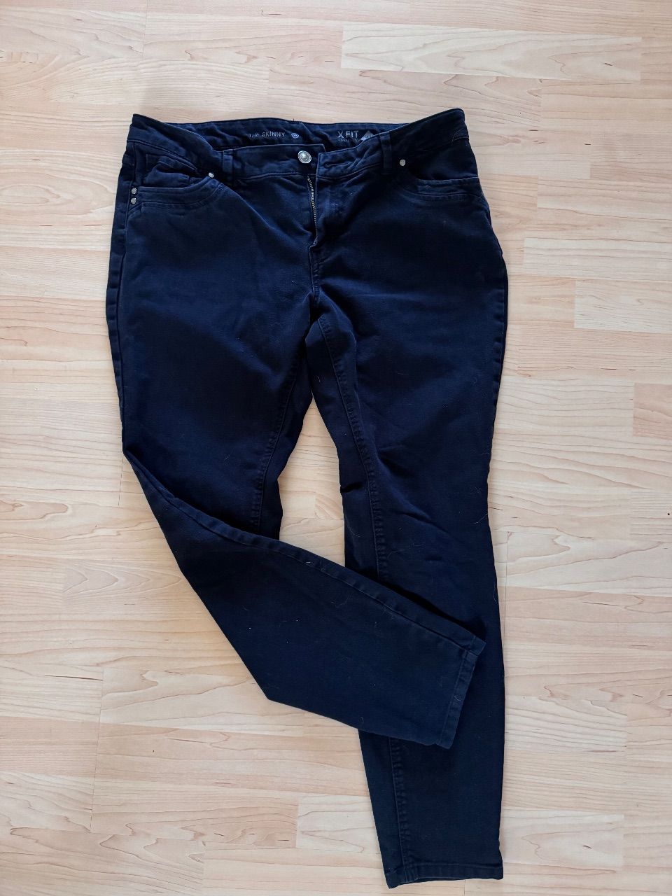 C&A Skinny Jeans Damen Gr. 42 Röhrenjeans Midwaist Size XL