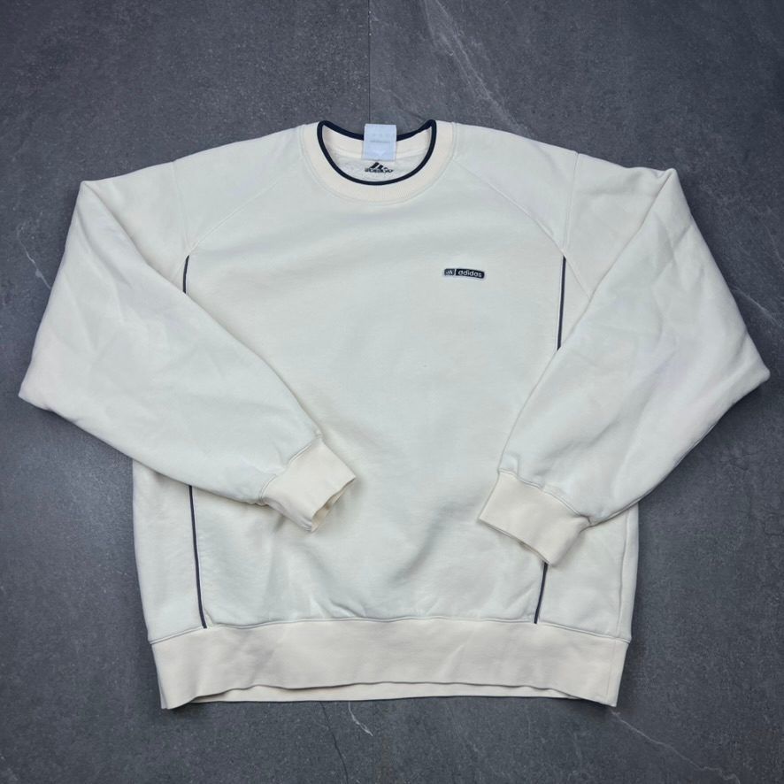 Adidas Vintage Adidas sweater – 90s sportswear Classic Size M