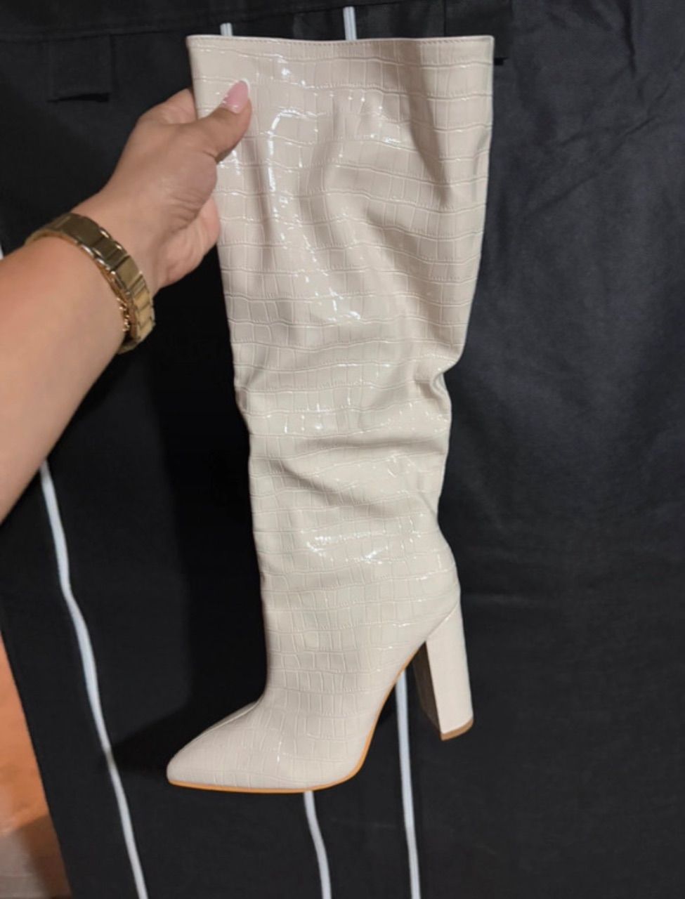 Stiefel weiß