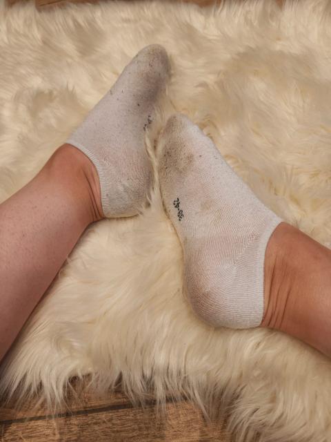 Ohne Marke Getragene Socken Size 39