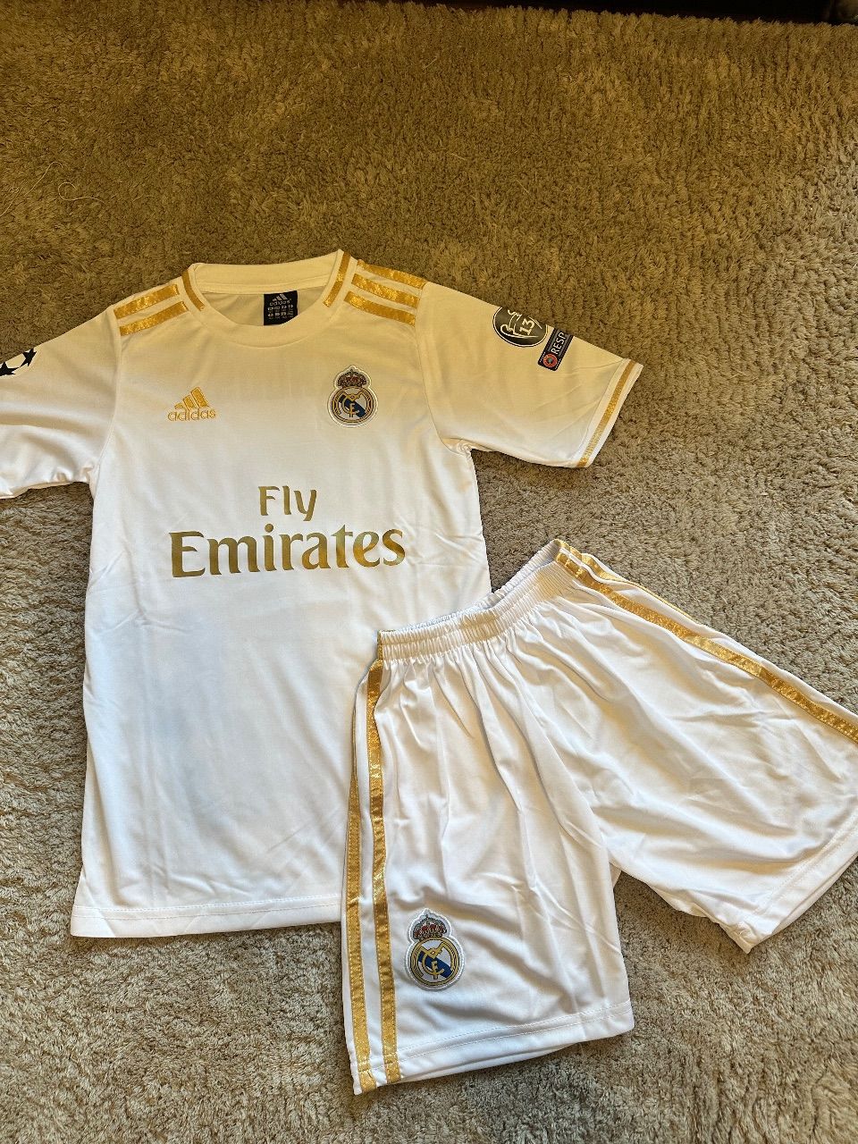Real Madrid Trikot Set – KROOS #8 für Kinder (Gr. 140 / 9-10 Jahre) Neu Size 140