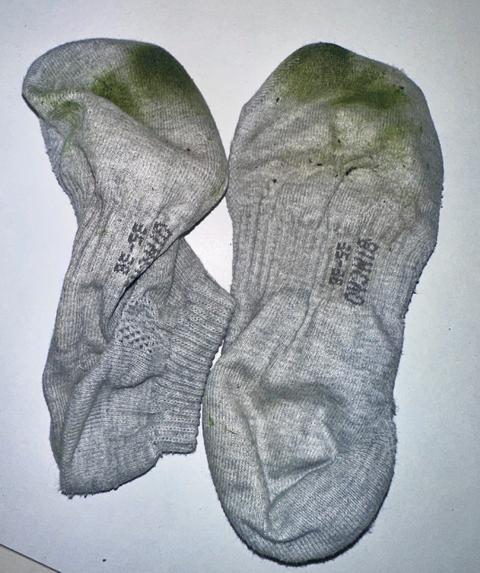 Ohne Marke Getragene socken Size S