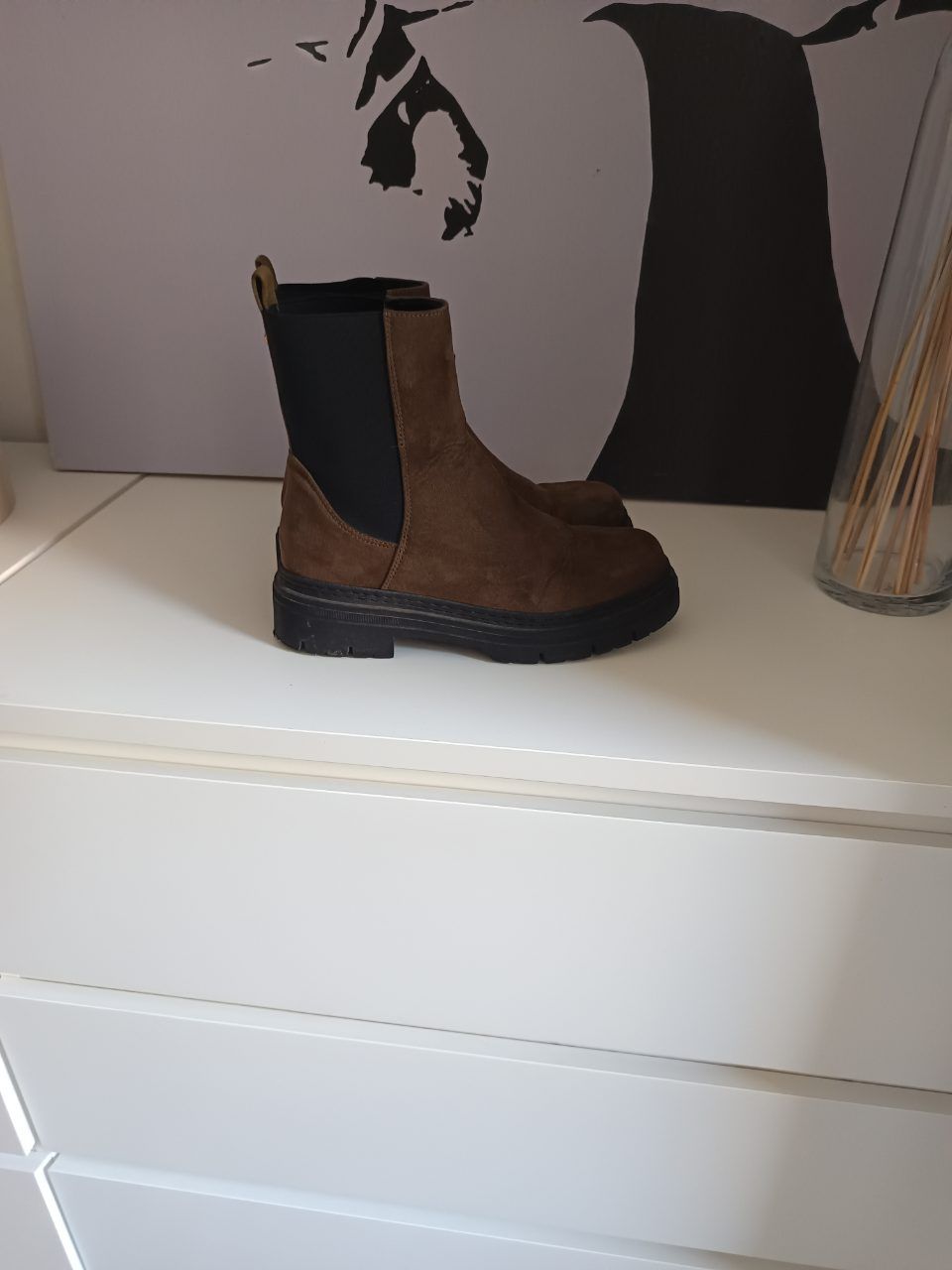 Deichmann Deichmann Chunky Boots Khaki  Size 39