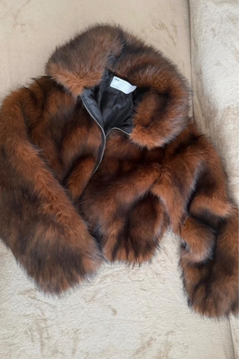 Asos Felljacke Size XS
