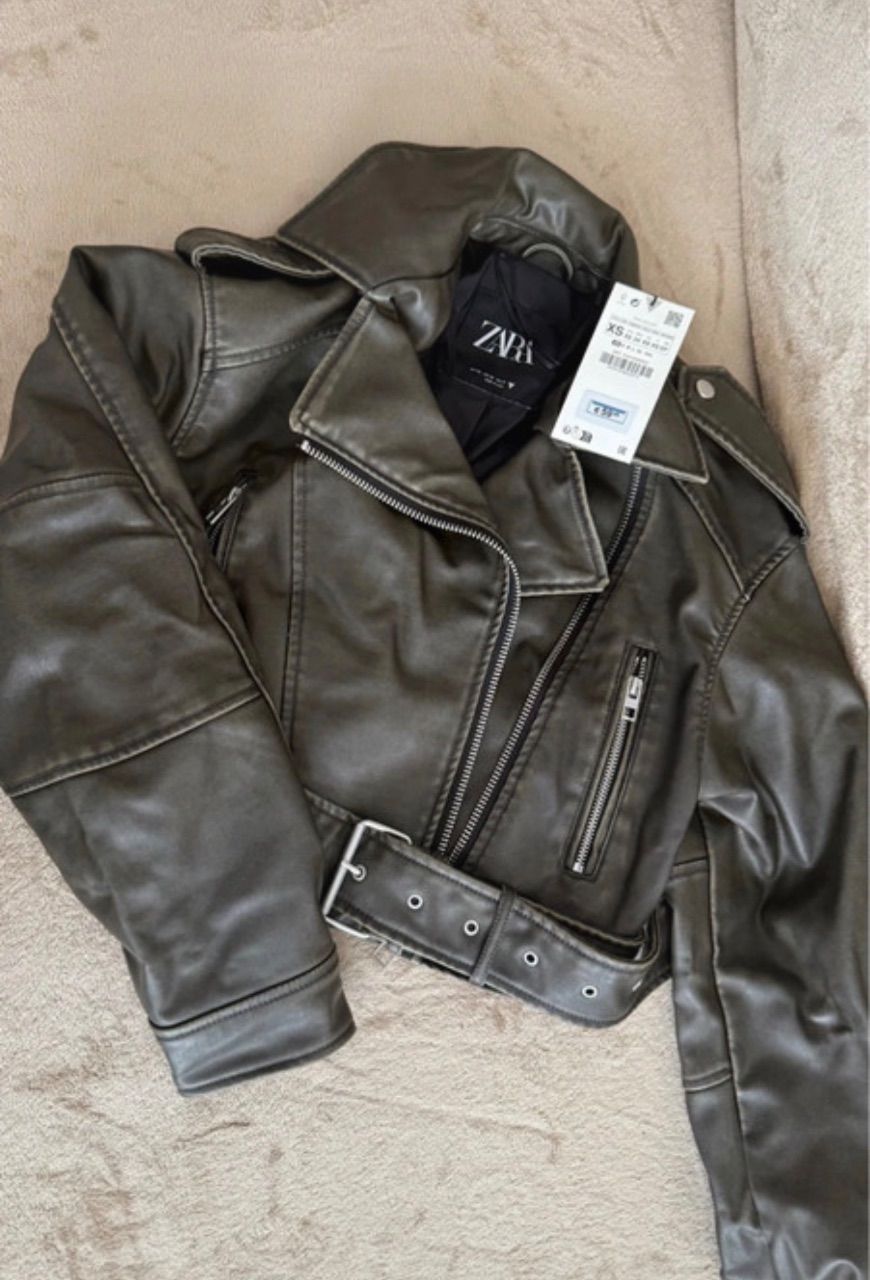 Zara Zara lederjacke Size XS