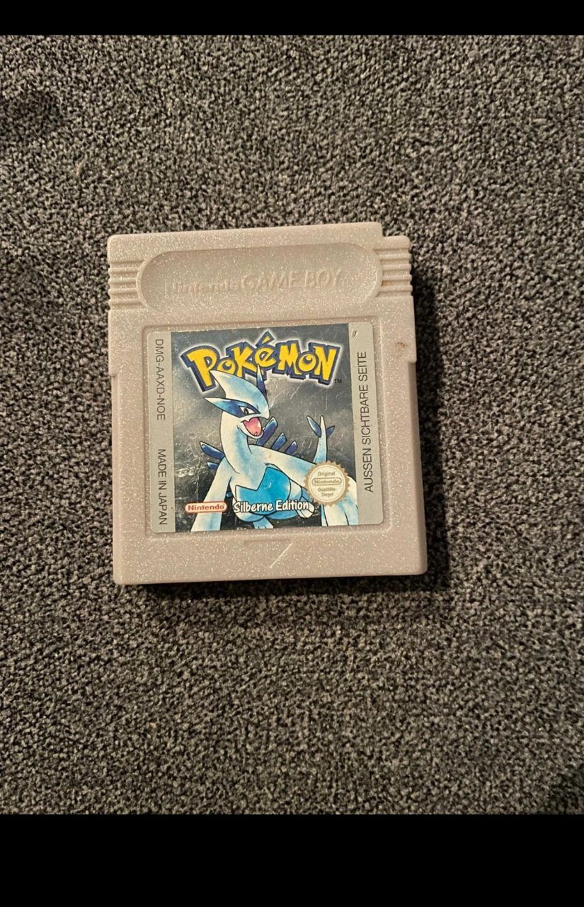 Pokémon silberne Edition Game Boy