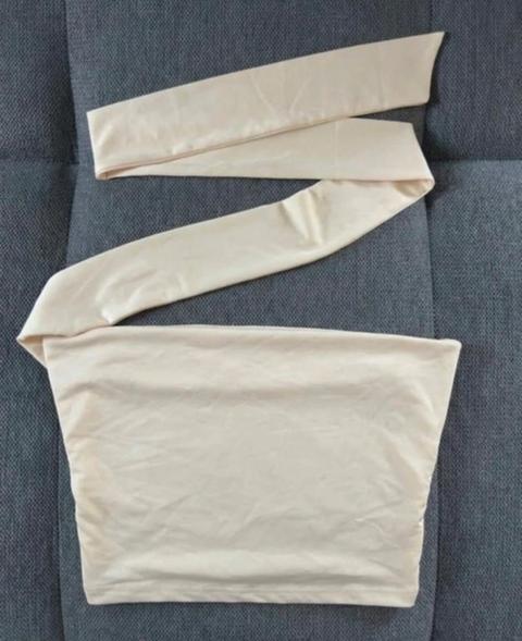 Ohne Marke Bando-Top mit schal Size L