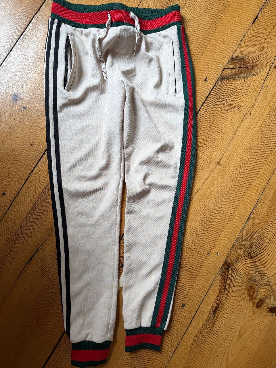 Gucci Sporthose Gucci beige Muster Unisex Size M