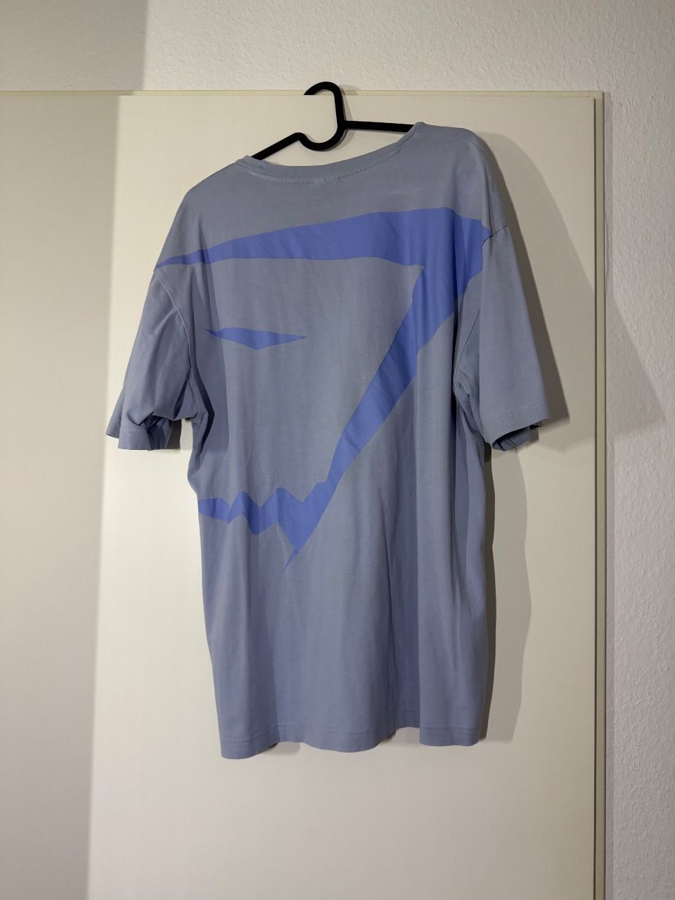 Gymshark Gymshark Oversize T-Shirt Hellblau Gr. L mit Backprint Size L