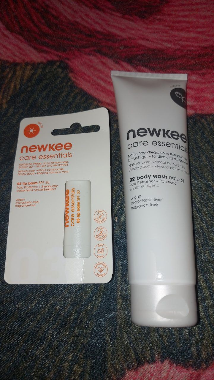 Newkee Newkee body wash und lipbalm spf 30