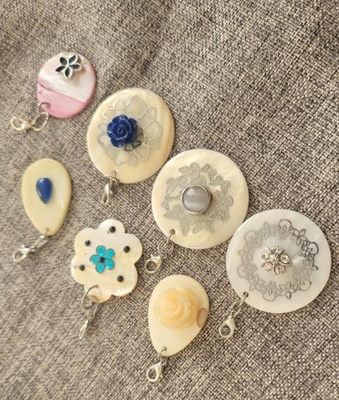 Keine Charm Anhänger set