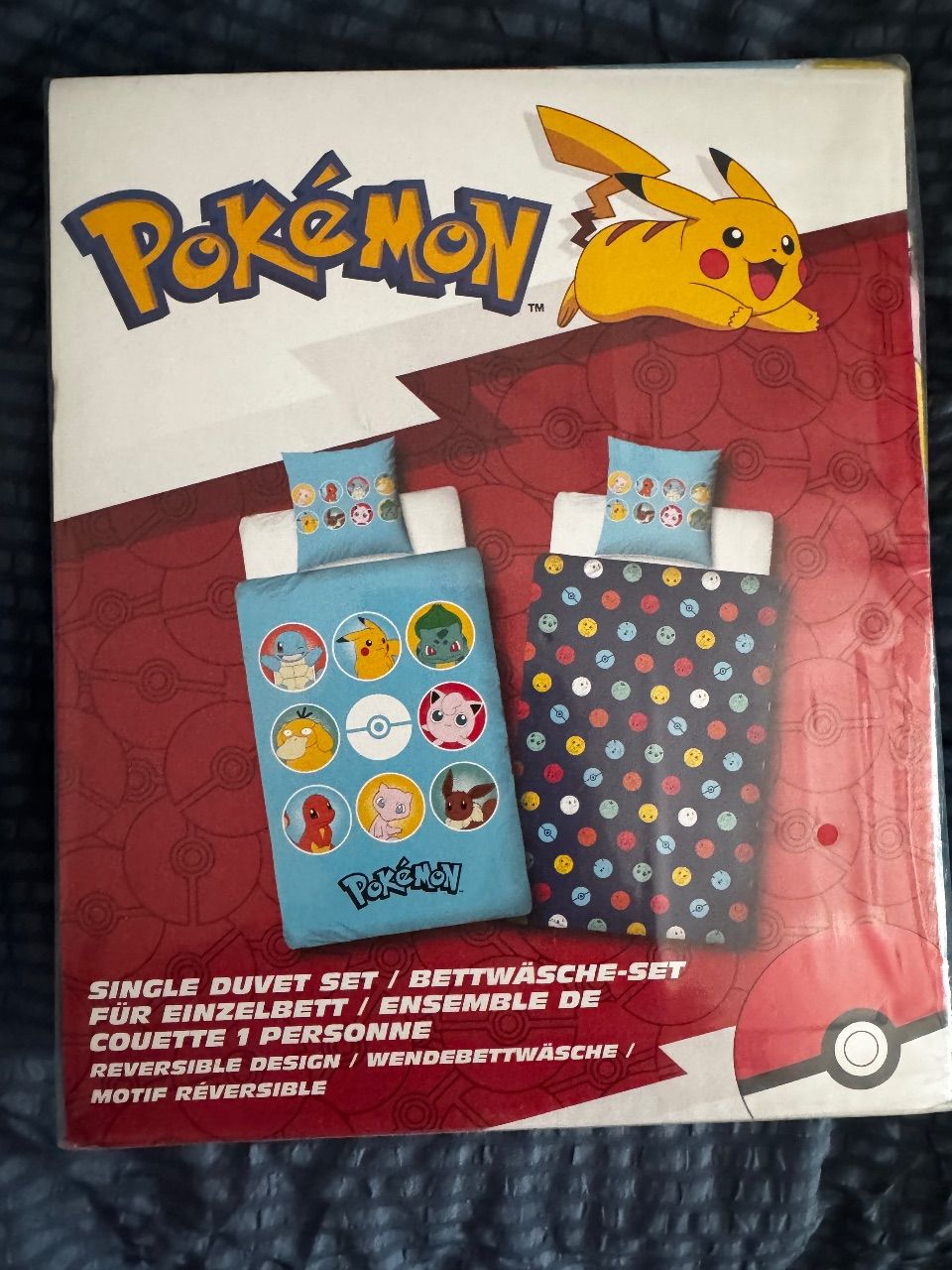 Pokémon  Bettwäsche Pokémon 135/200 100% Baumwolle
