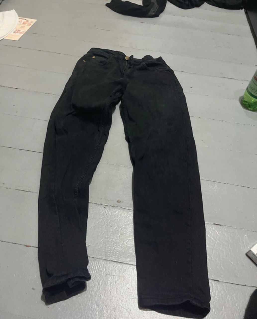 Schwarze slim fit jeans Size XS