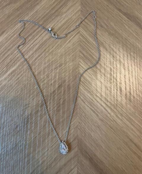 Pandora Pandora Halskette mit Birnenanhänger aus Sterling-Silber