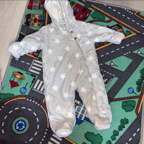 Topomini ⭐ Zuckersüßer Topomini Sternen-Schneeanzug Gr. 68 ⭐ Size 68