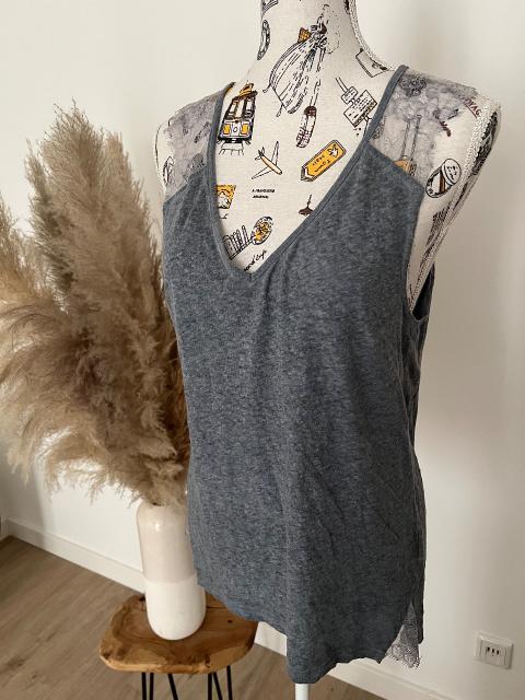 Dreimaster Top mit Spitze Gr. S Dreimaster Size S