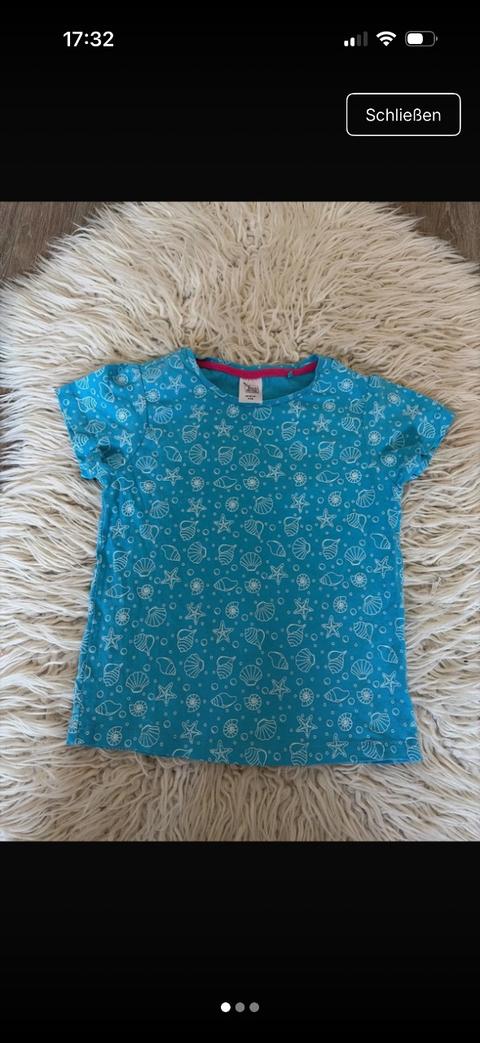 Pocopiano Pocopiano Shirt in blau Size 116