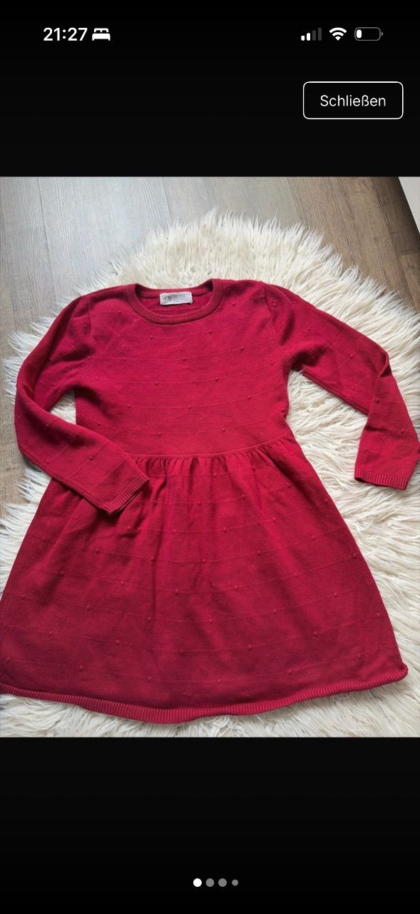 H&M Rotes Kleid  Size 98