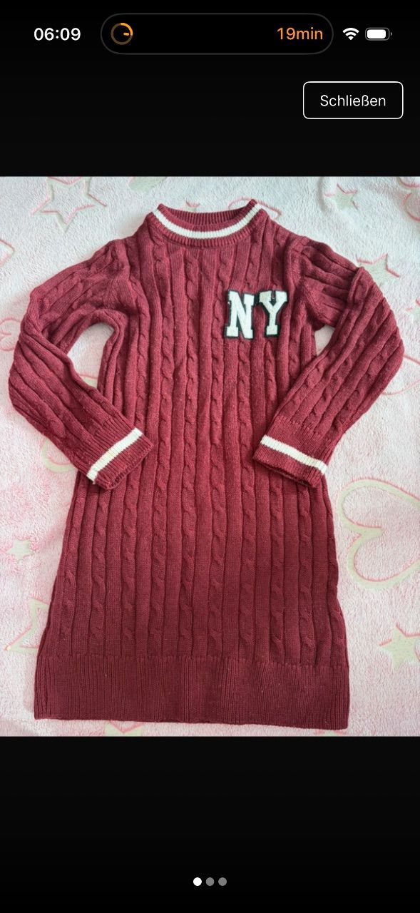 L&d Rotes Kleid  Size 122