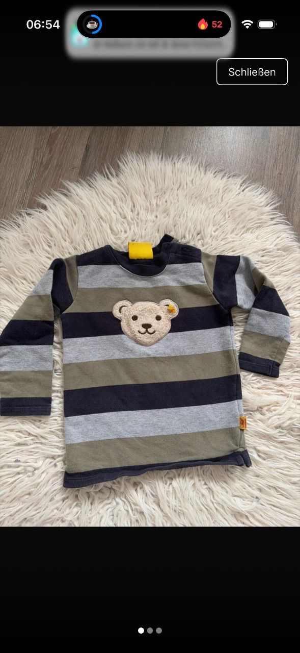 Steiff  Steiff Pulli  Size 80