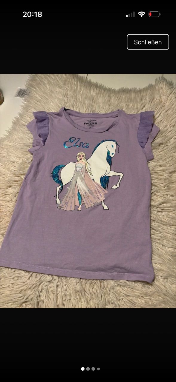 C&a Elsa Shirt  Size 134