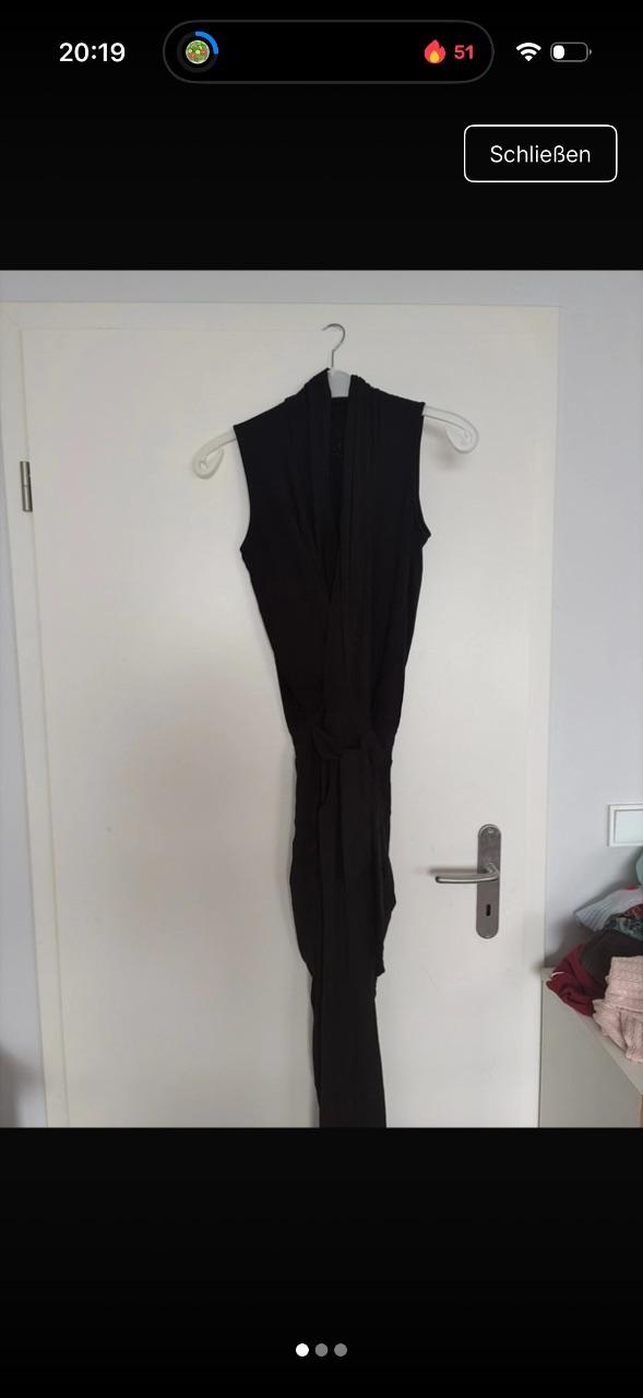 Stella jumpsuit von les lunes in schwarz