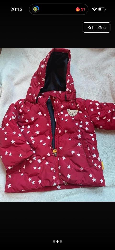 Steiff Steiff Jacke in rot Size 74