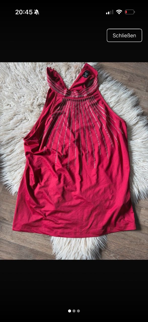 Shein  Shein top in rot  Size XL