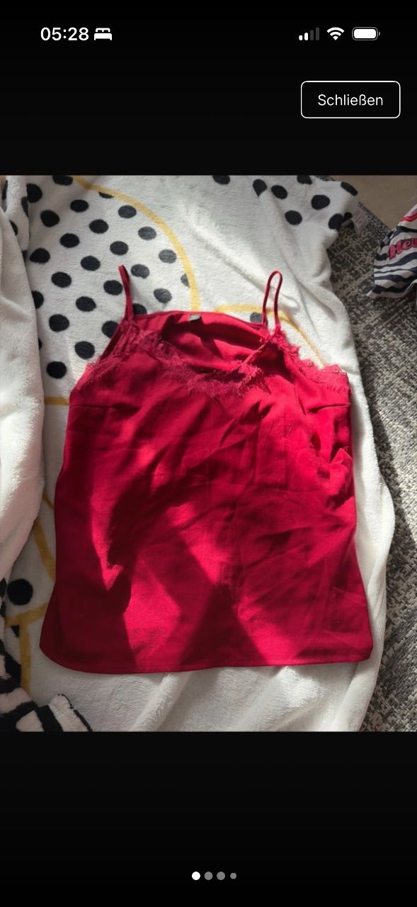 Stein  Shein top in rot  Size XL