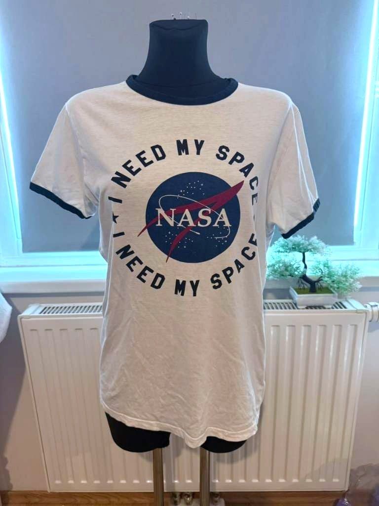 Springfield Klassisches NASA Logo Shirt – Springfield – Regular Fit – Gr. M Size M