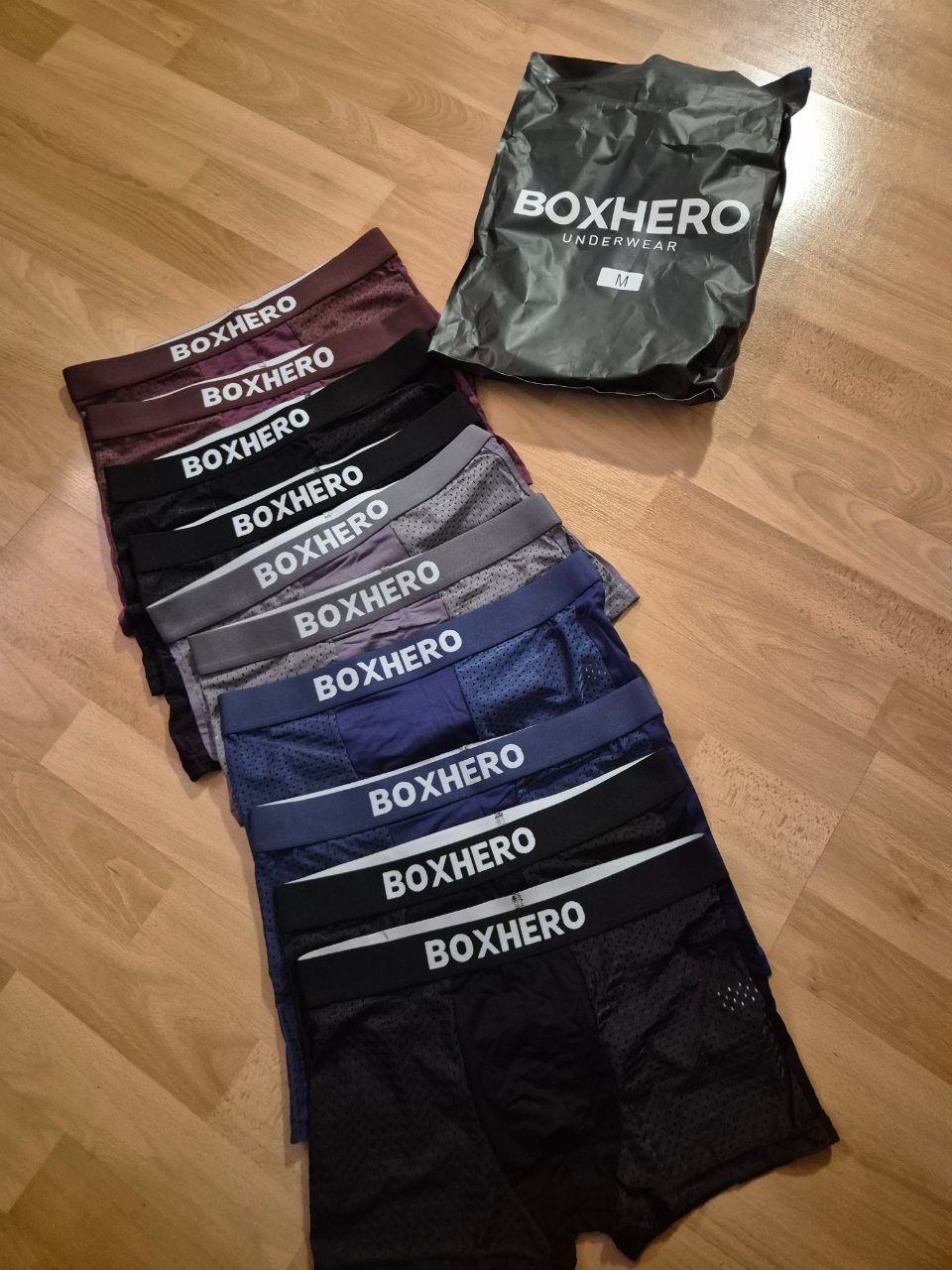 Boxero 10St. Boxero Boxer Boxershorts Gr. M Size M