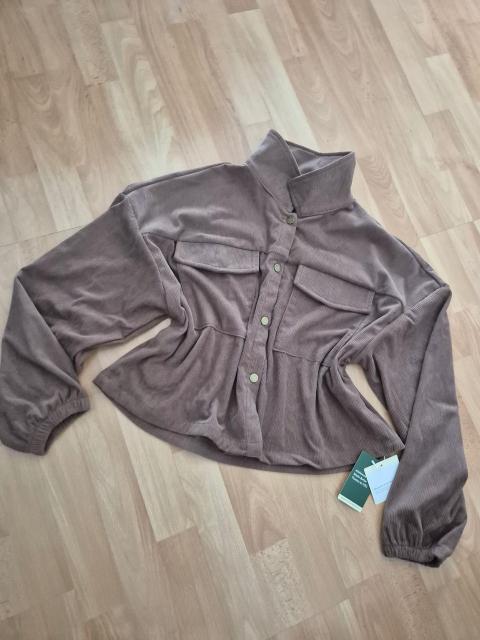Halara Damen-Cordjacke Halara Gr. L Size L