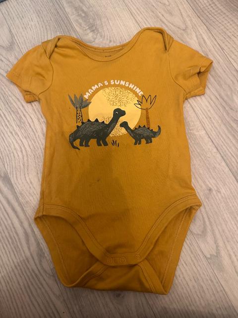 Unbekannt Body Größe 86, Senfgelb Size 86