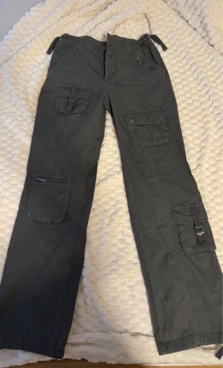 Karl Kani Dunkelgraue Karl Kani Cargohose Size S