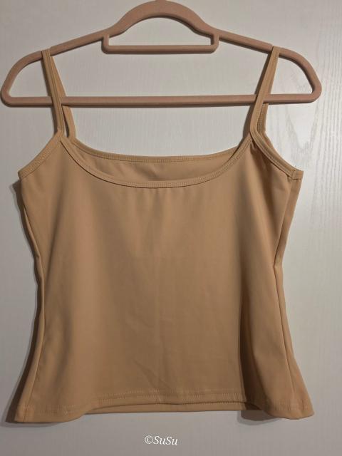 Ohne Marke Stretch Crop Top Gr. M beige – neu inklusive Versand Size M