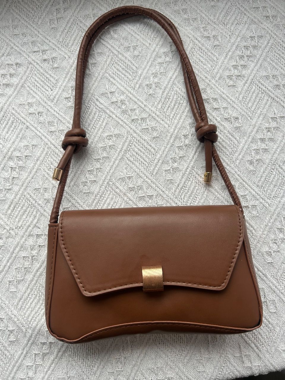 Ohne Marke Vintage Handtasche braun 
